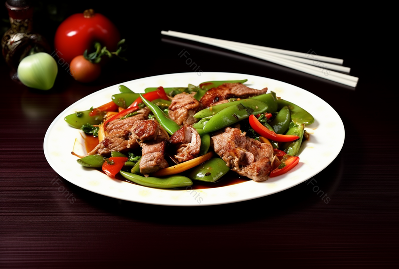 川菜家常菜回锅肉美食背景图,高清,摄影图,摄影图片,图片大全,摄影图免费下载